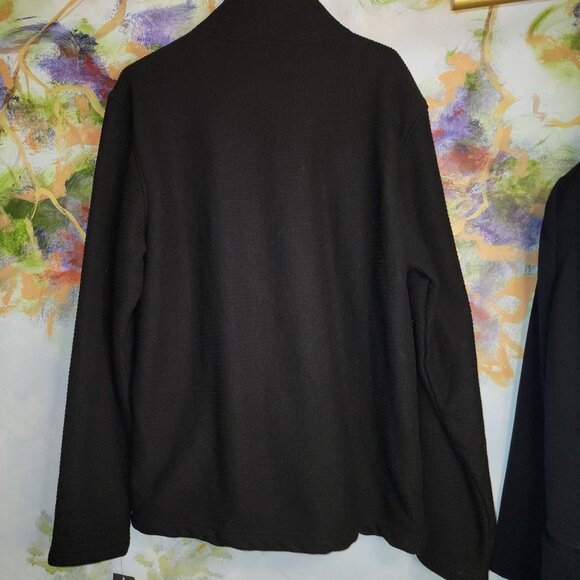 Free Country Grid Fleece Jacket with Pockets Outside in Style - Picture 5 of 6